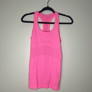 Lululemon Swiftly Bright Pink Tank Top